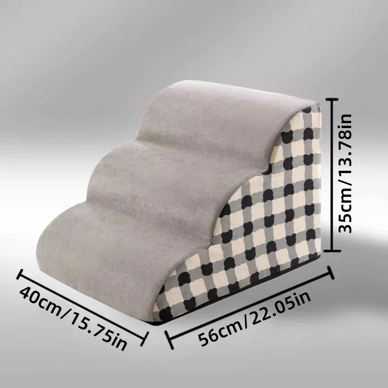 High-Density Foam Dog Stairs for Older Dogs - packaging view