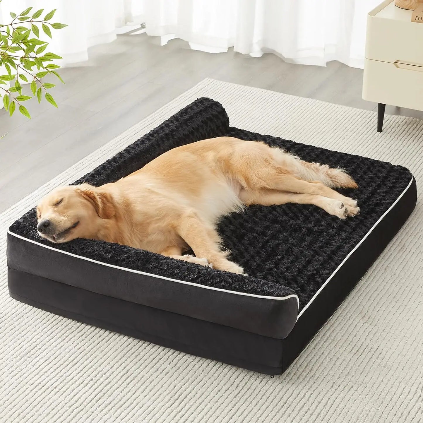 Orthopedic Waterproof Sofa Dog Bed with Washable Cover
