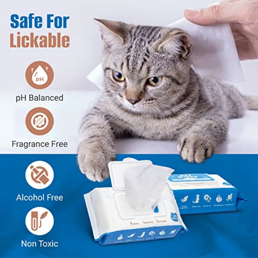 Dog Wipes for Paws and Butt - s Pet Wipes for Dogs and Cats Puppy Wipes - Dog Grooming Wipes Cleaning Deodorizing - Fragrance F