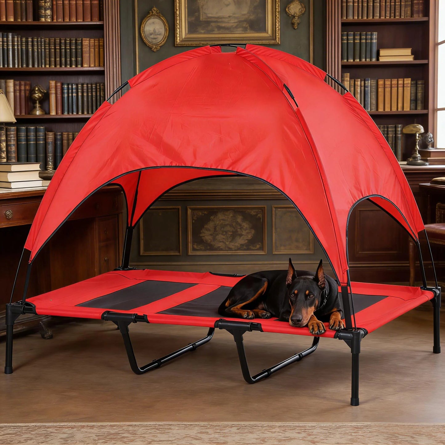 Ye Pet Bed: Elevated Portable Dog Cot