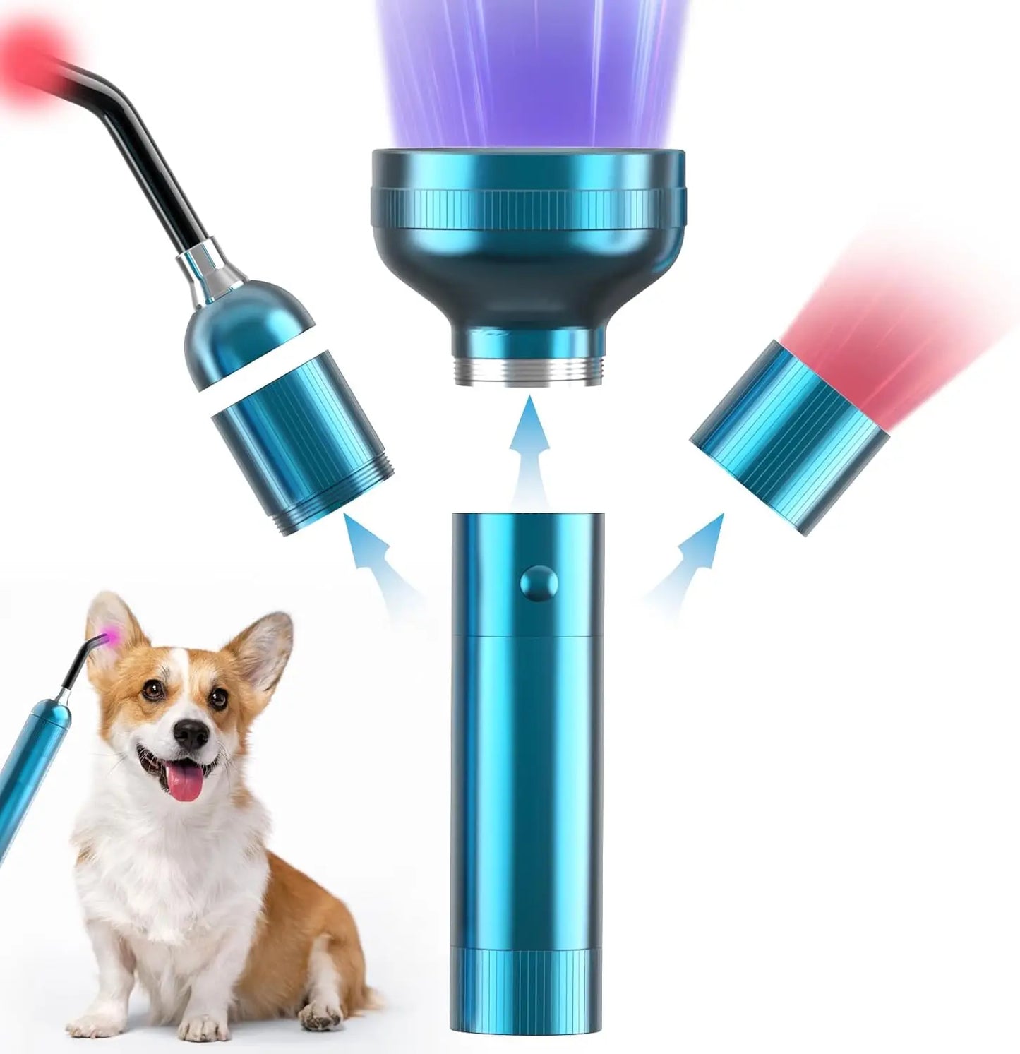 3-in-1 Laser Therapy Infrared for Cat 465-940nm Red Light Therapy for Pets Ear Inflammation Joint Inflammation Rhinitis&SkinCare