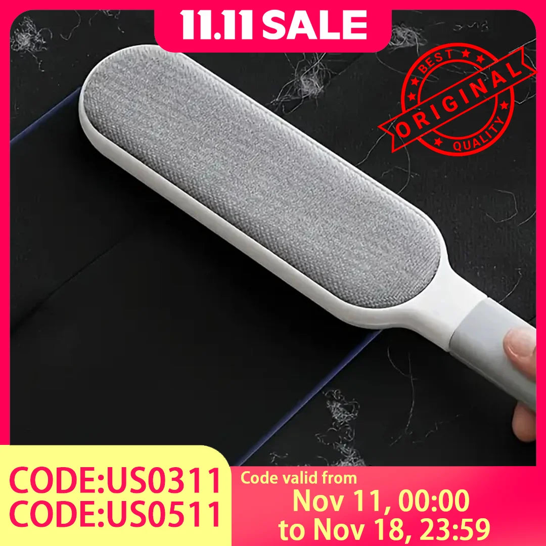Reusable Pet Hair Remover for Furniture, Car Seats & Clothing - front view