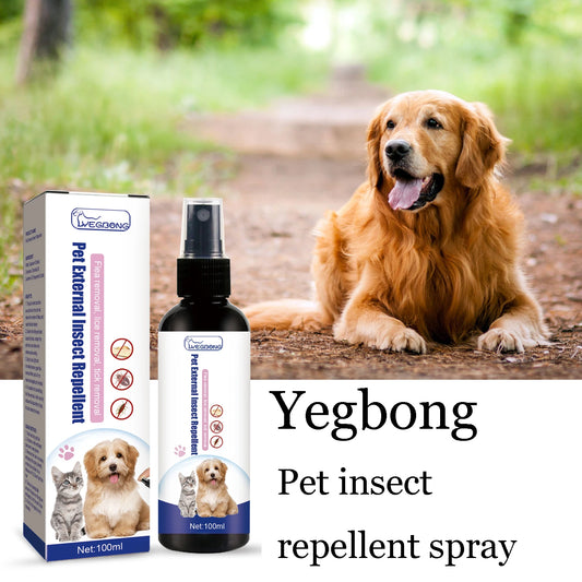 Pet Insect Repellent & Soothing Skin Care Spray for Dogs and Cats - front view