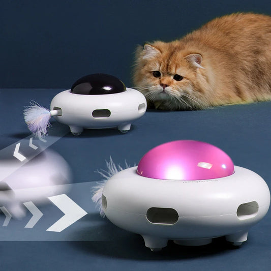 Smart UFO Cat Turntable Toy main product image