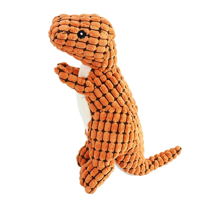 Plush Dinosaur Dog Toy with Squeaker product image 8