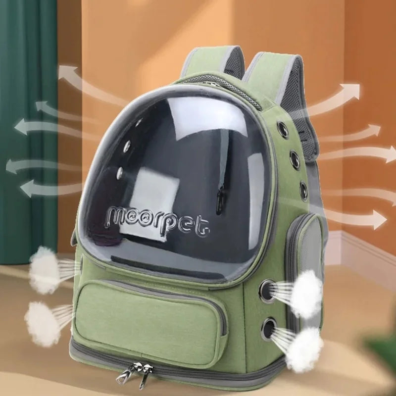Breathable Pet Carrier Backpack for Cats and Small Dogs product image 4