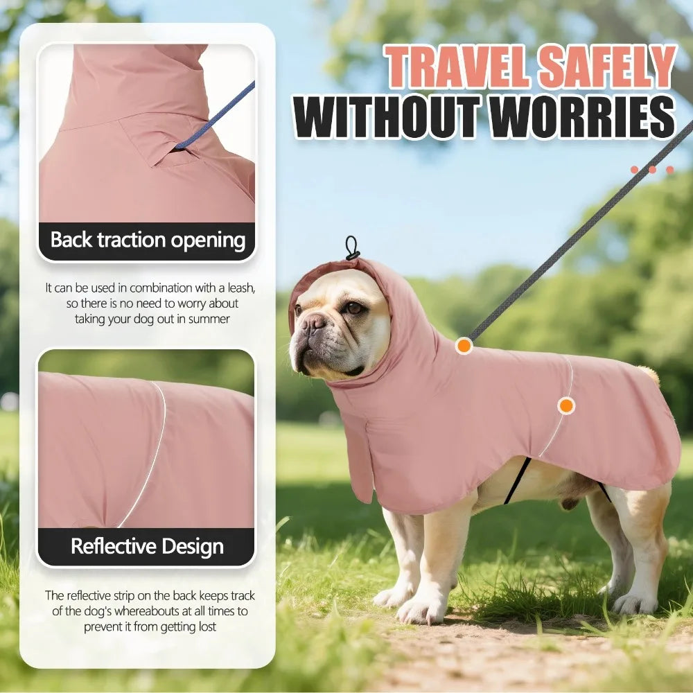 Waterproof Dog Rain Jacket with Breathable Design product image 2