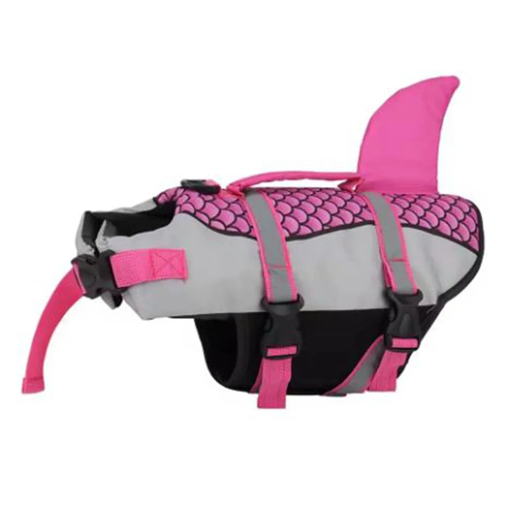 Reflective Shark Dog Life Jacket with Rescue Handle product image 7