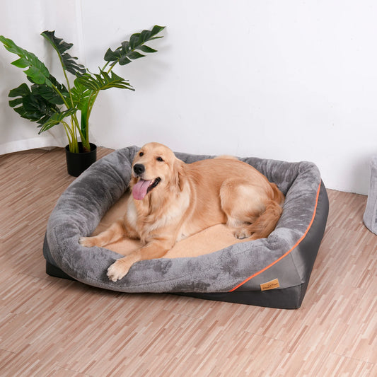 Elevated Dog Bed with Waterproof Cover for Large Dogs main product image