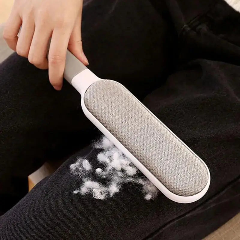 Double-Sided Electrostatic Pet Hair Remover Brush