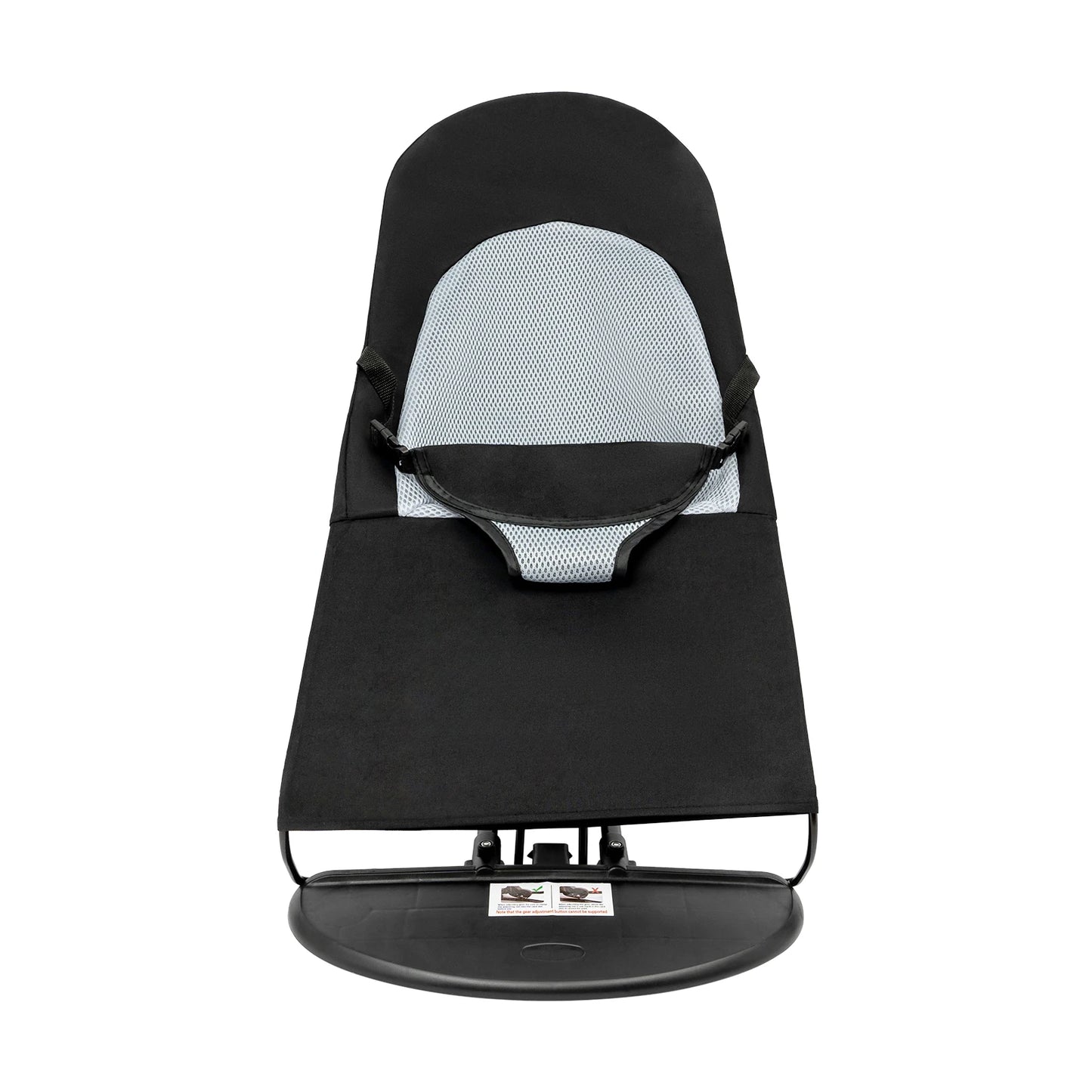 Indoor Outdoor Foldable Stainless Steel Pet Rocking Chair 4 Available Colors 3-Level Adjustable Frame Breathable Removable Washable Mattress Stable Anti-shake Rocker Bed Suitable For Small Medium Cats Dogs Resting Napping