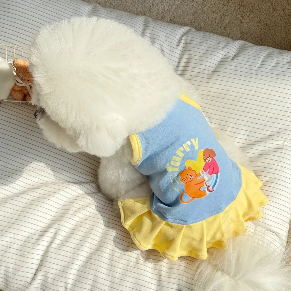 Breathable Pet Vest and Dress Set for Small Dogs product image 4