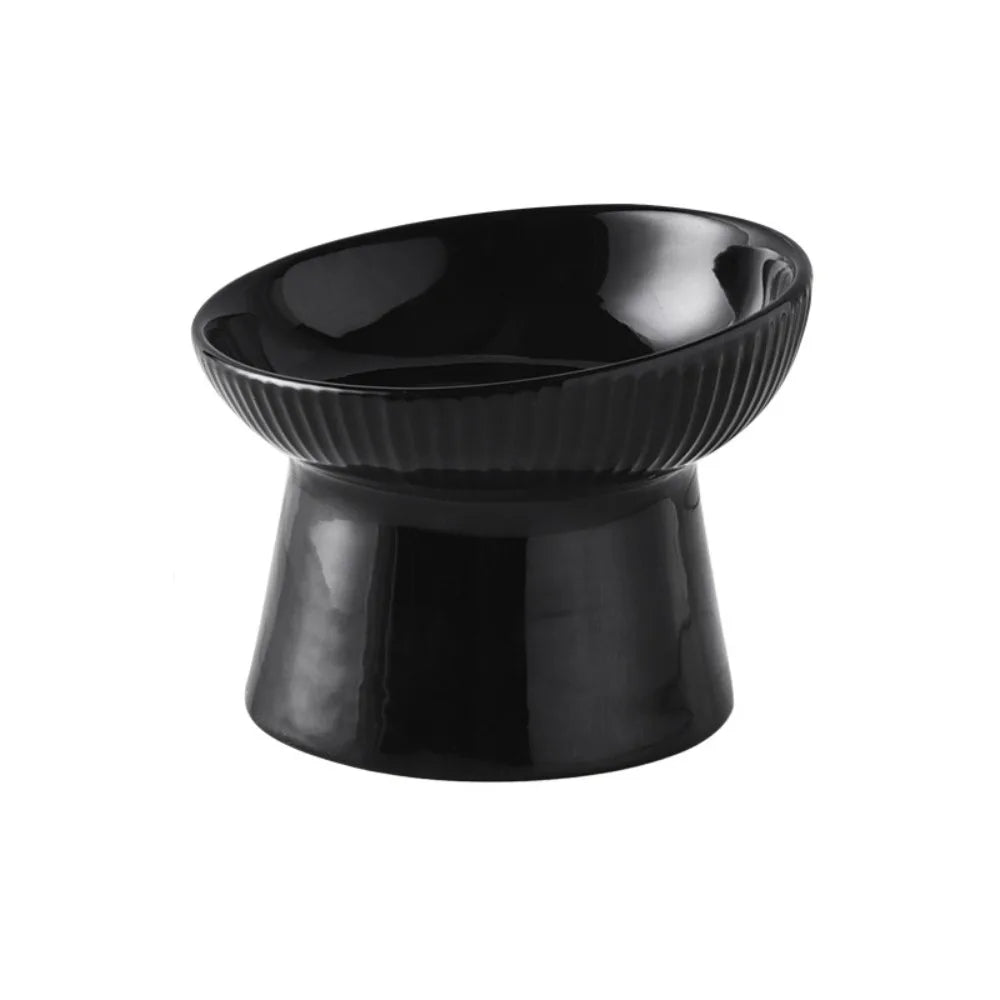 Slanted Elevated Ceramic Cat Bowl product image 8