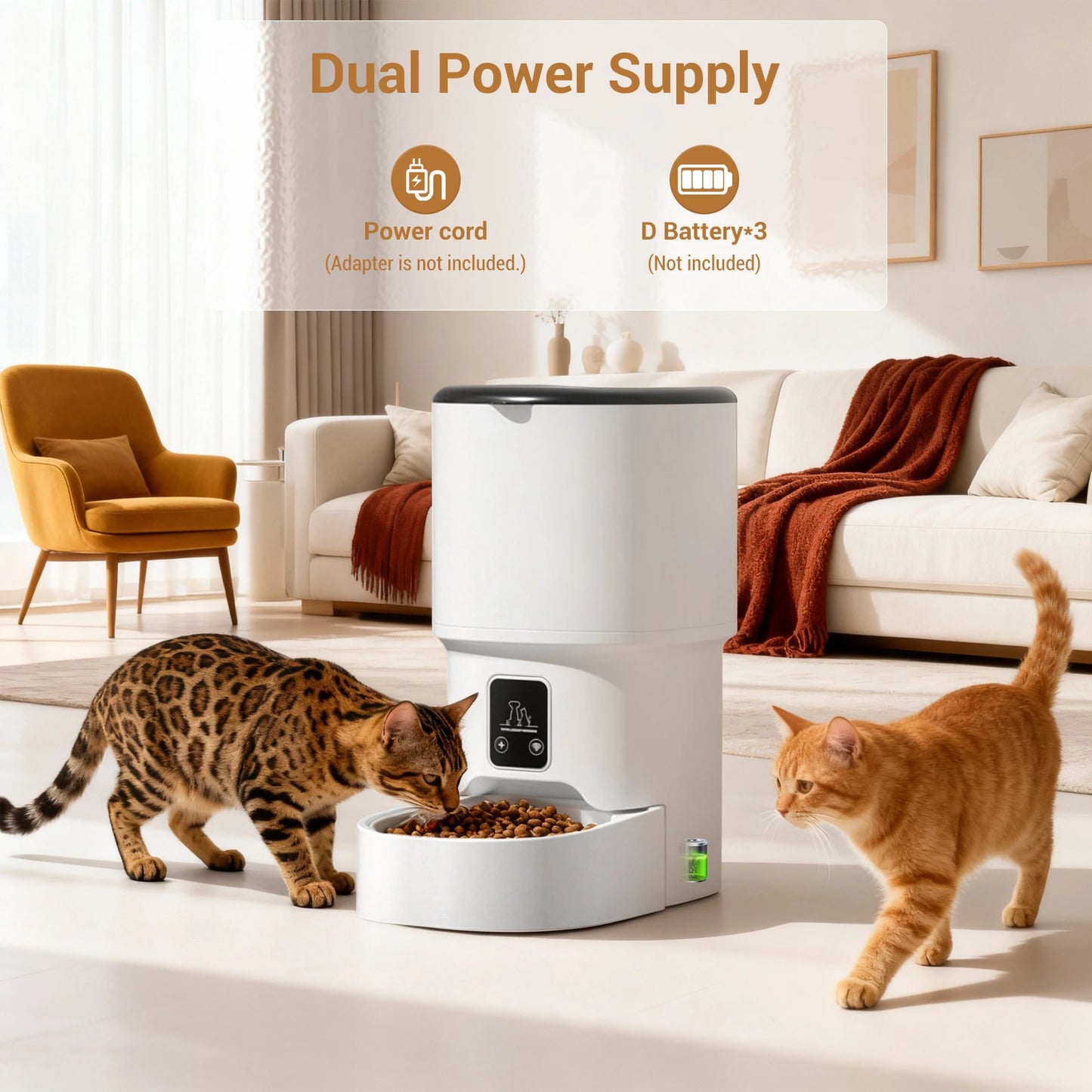 Automatic Pet Feeder with 6-Meal Portion Control product image 6
