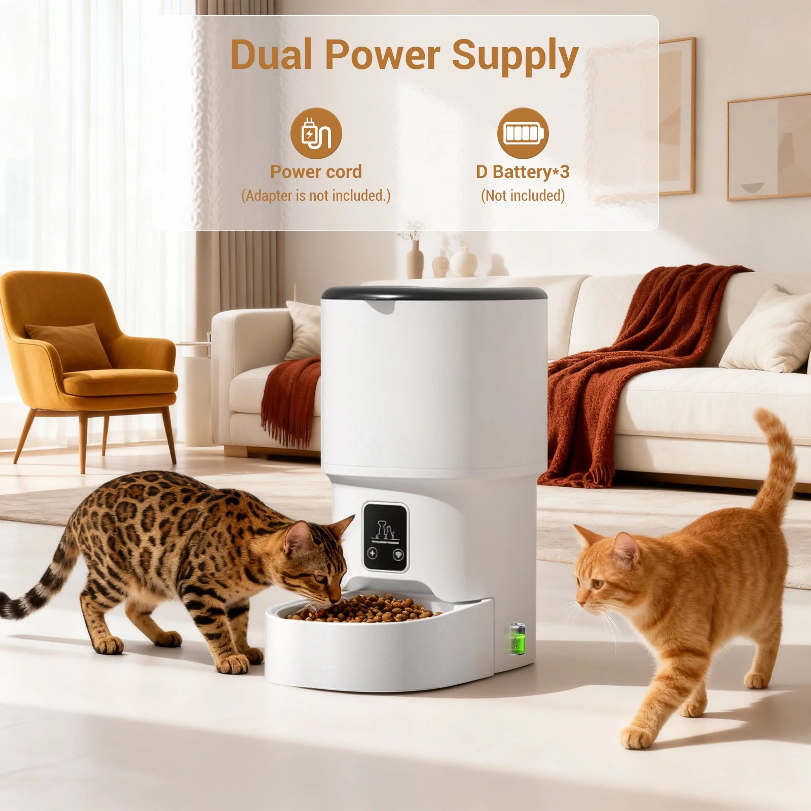 Automatic Pet Feeder with 6-Meal Portion Control product image 6