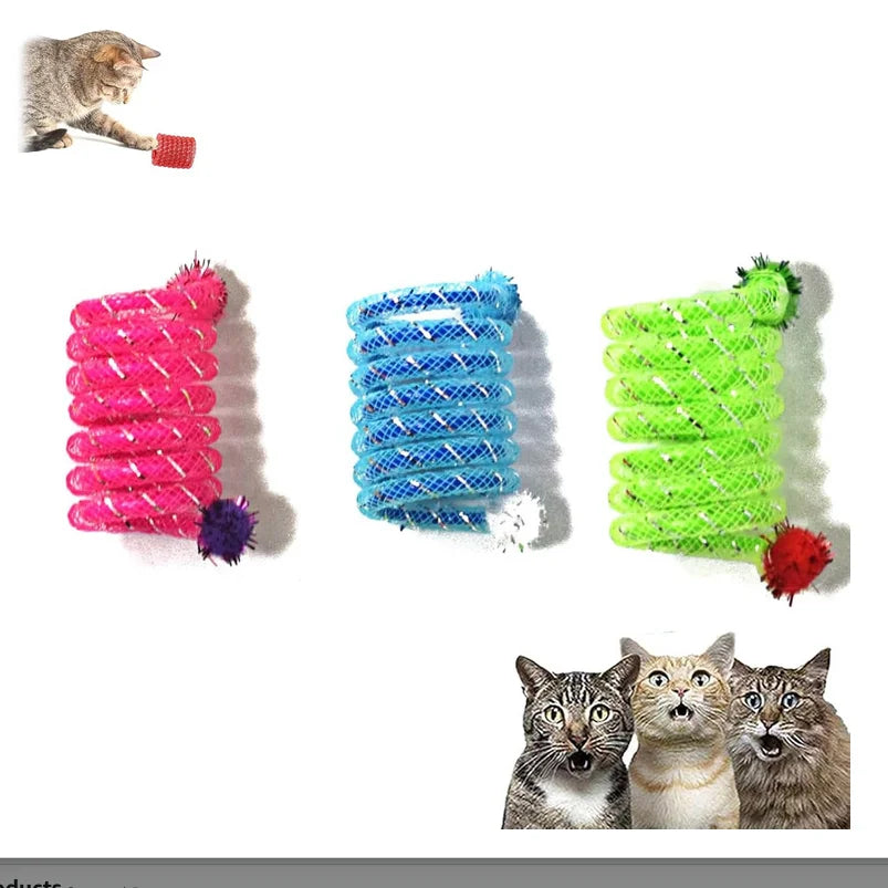 Interactive Chew Cat Toy for Indoor Cats - front view