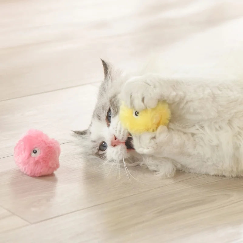 Plush Interactive Cat Toy Ball product image 2