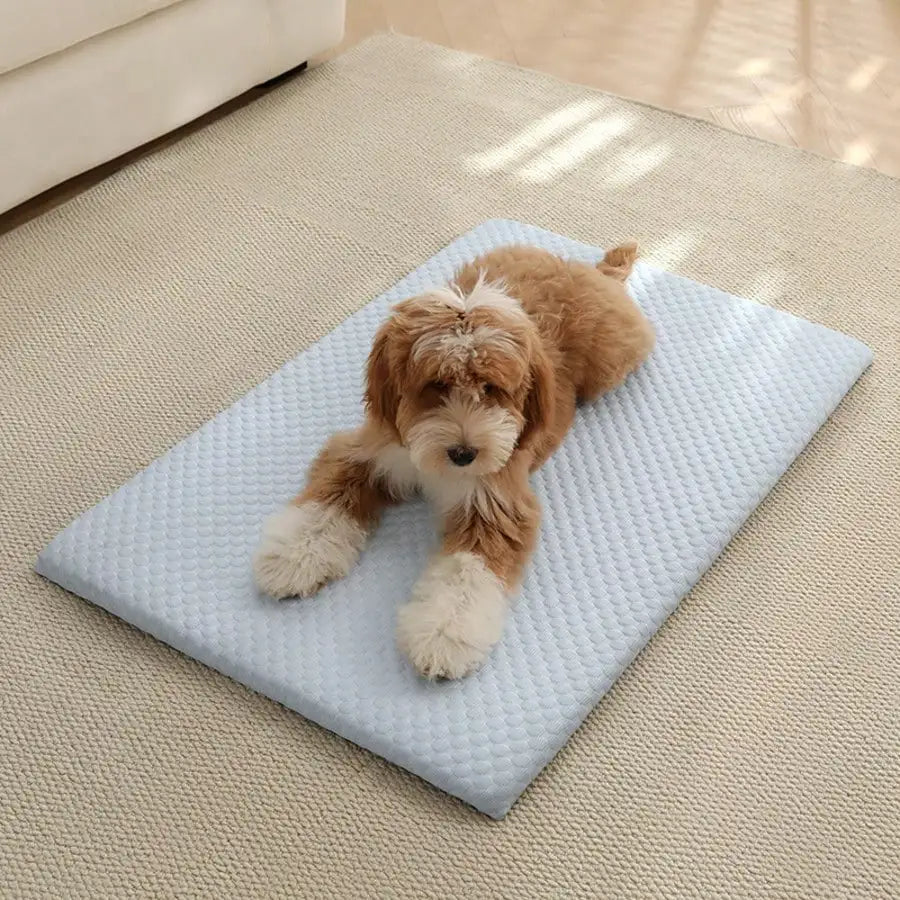 Breathable Cooling Cat Bed with Thick Non-Slip Padding