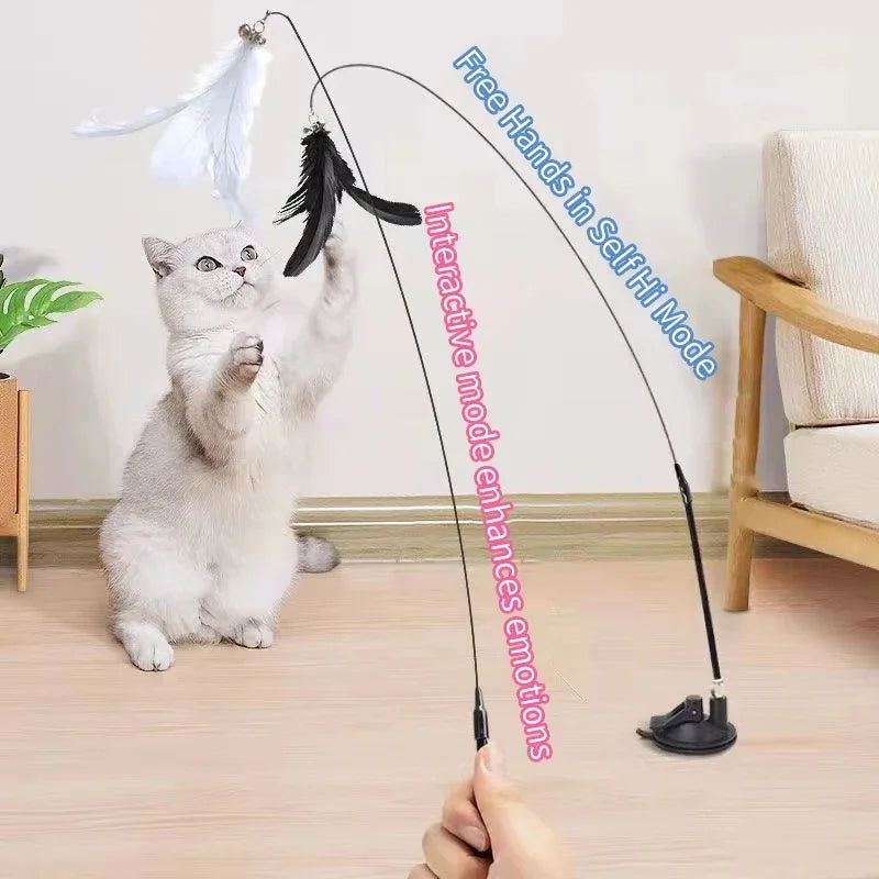 Interactive Cat Wand Toy with Suction Cup Base product image 6