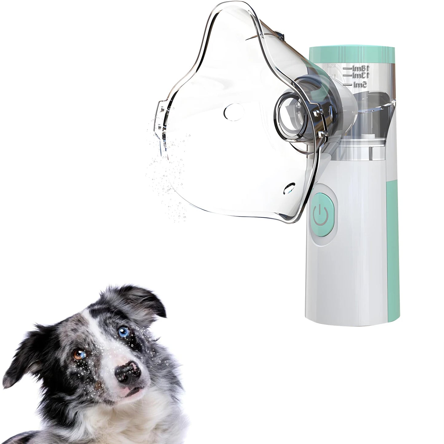 Portable Silent Pet Nebulizer & Inhaler for Animals
