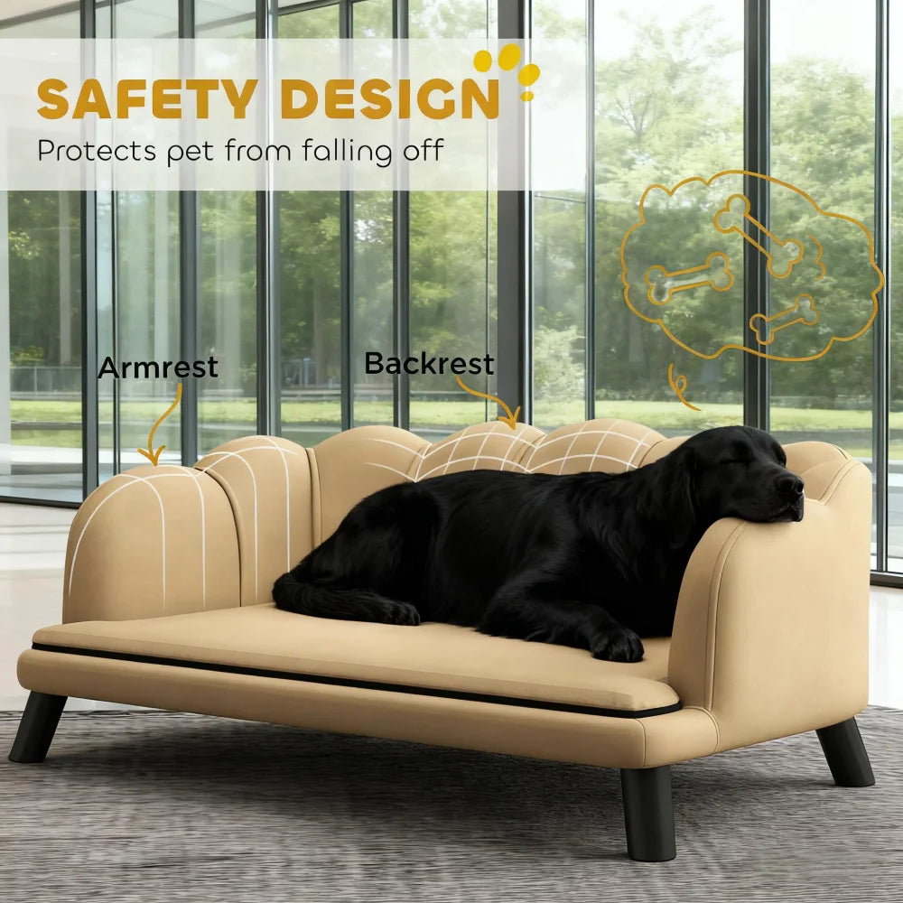 Ye Coffee Pearl Design Pet Sofa