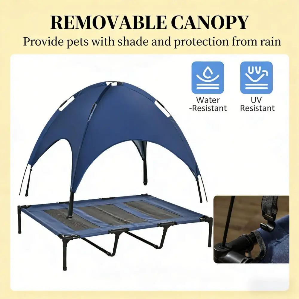 Ye Pet Bed: Elevated Portable Dog Cot