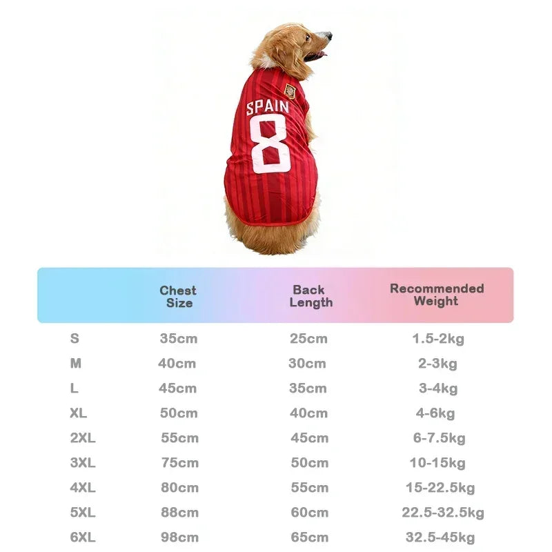 Breathable Mesh Football Jersey Pet T-Shirt Vest