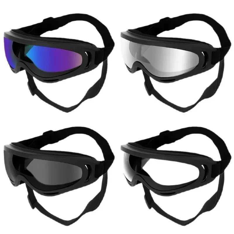 Adjustable Anti-UV Windproof Dog Goggles for Outdoor Use