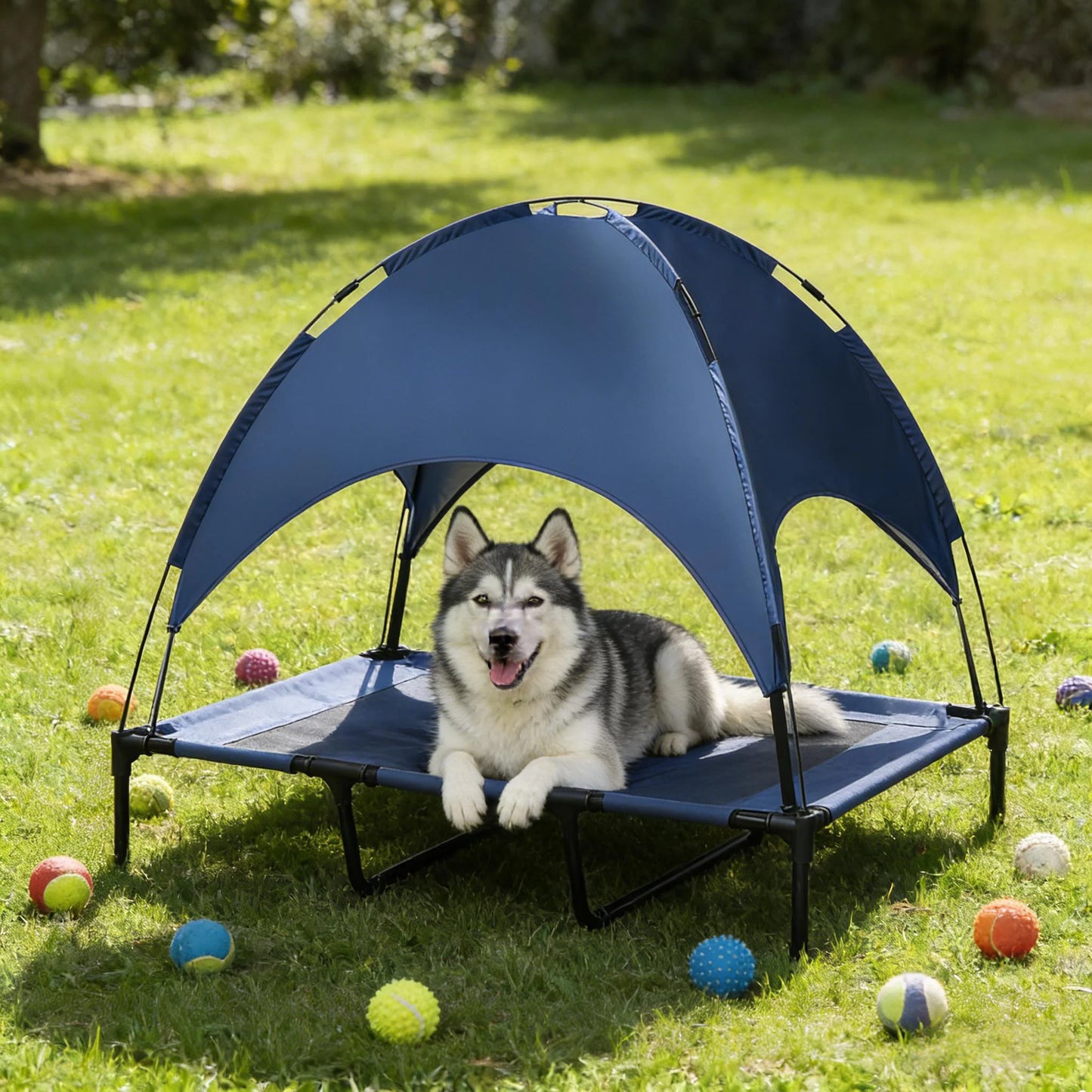 Ye Pet Bed: Elevated Portable Dog Cot