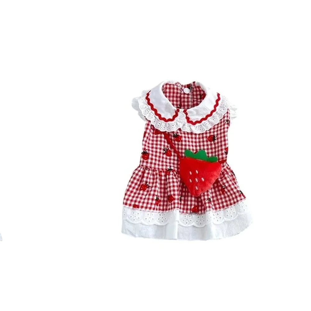 Strawberry Pet Dress for Dogs and Cats product image 7