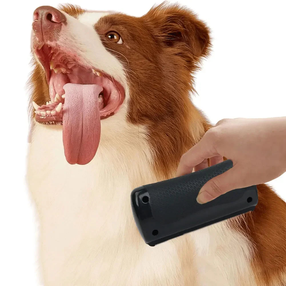 Pet Deshedding Brush for Dogs & Cats - Long & Short Fur