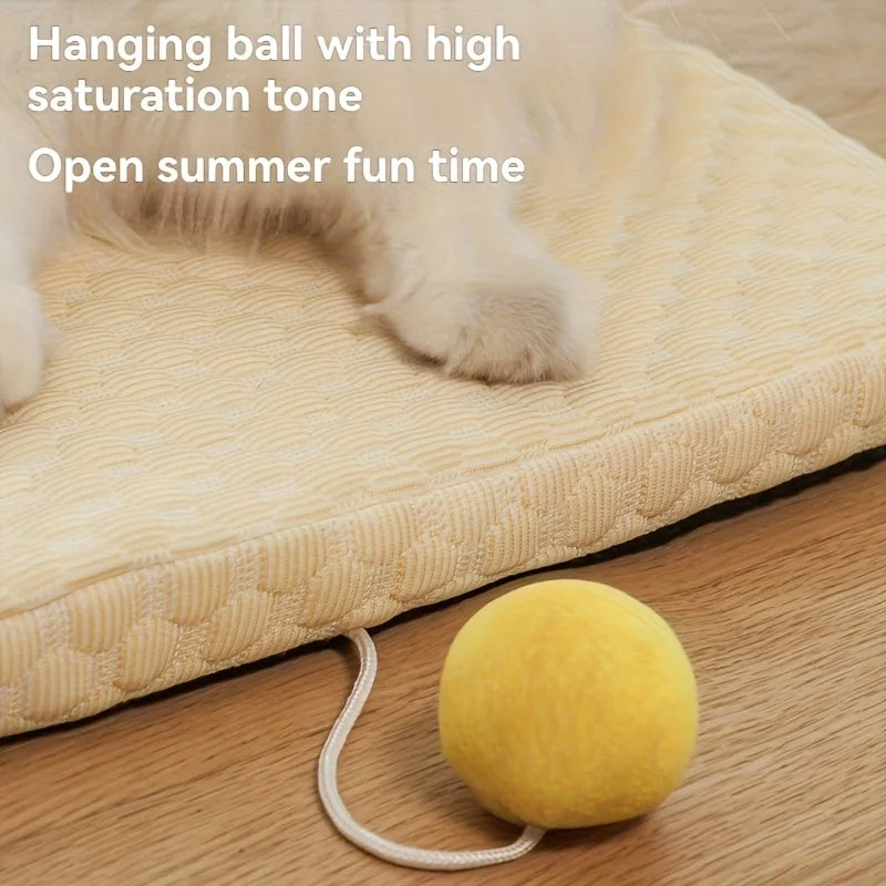 Summer Self-Cooling Ice Gel Pet Bed for Cats & Dogs