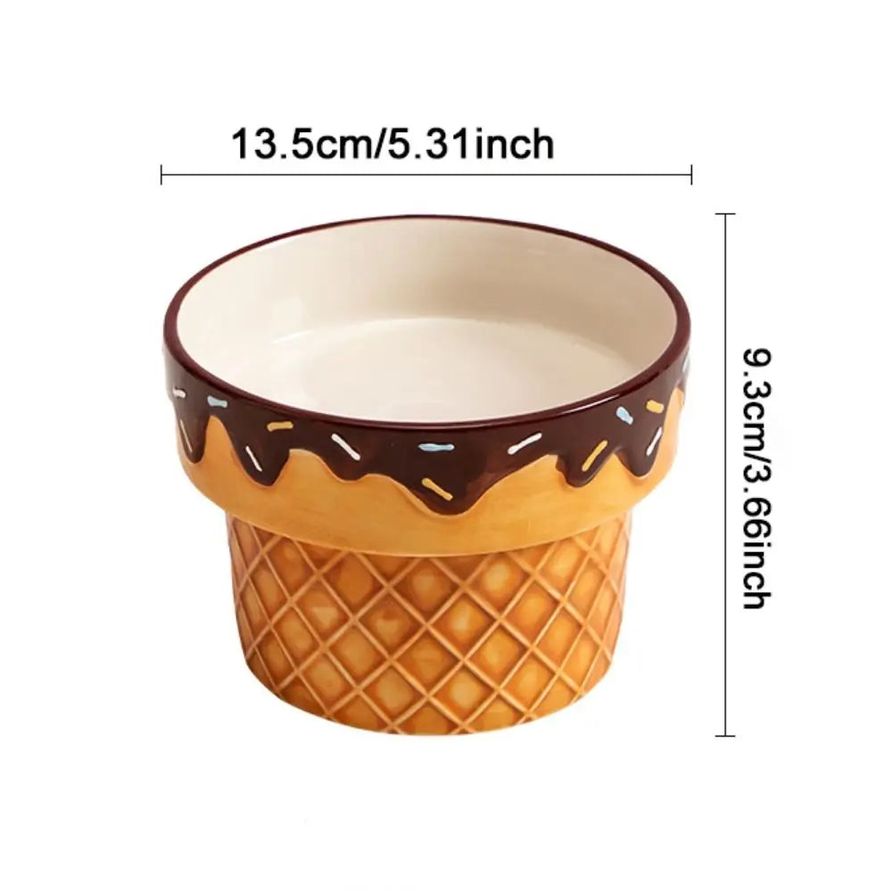 Elevated Ceramic Cat Bowl with Wide Opening product image 6
