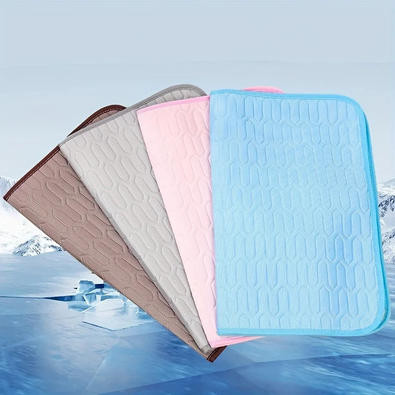 Summer Pet Cooling Mat & Sleeping Pad for Cats and Dogs