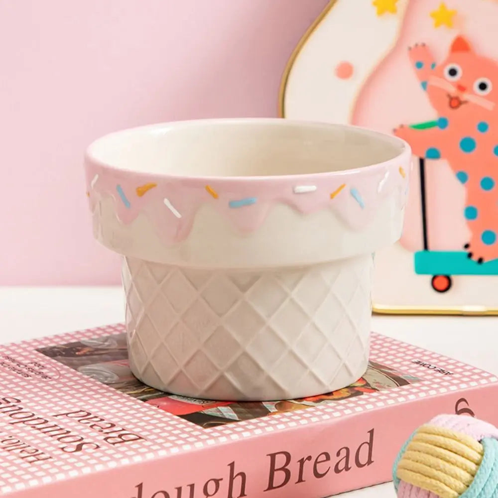 Elevated Ceramic Cat Bowl with Wide Opening product image 5