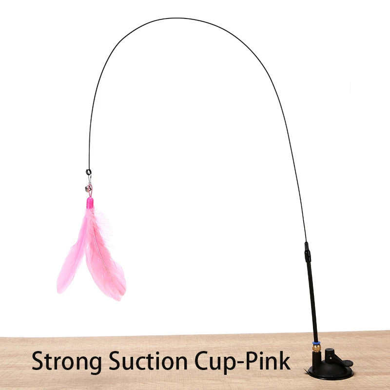 Interactive Cat Wand Toy with Suction Cup Base product image 7