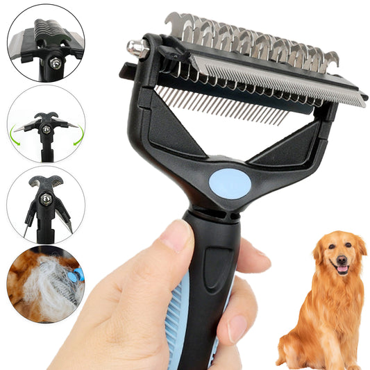 3-in-1 Pet Deshedding Brush for Dogs and Cats main product image