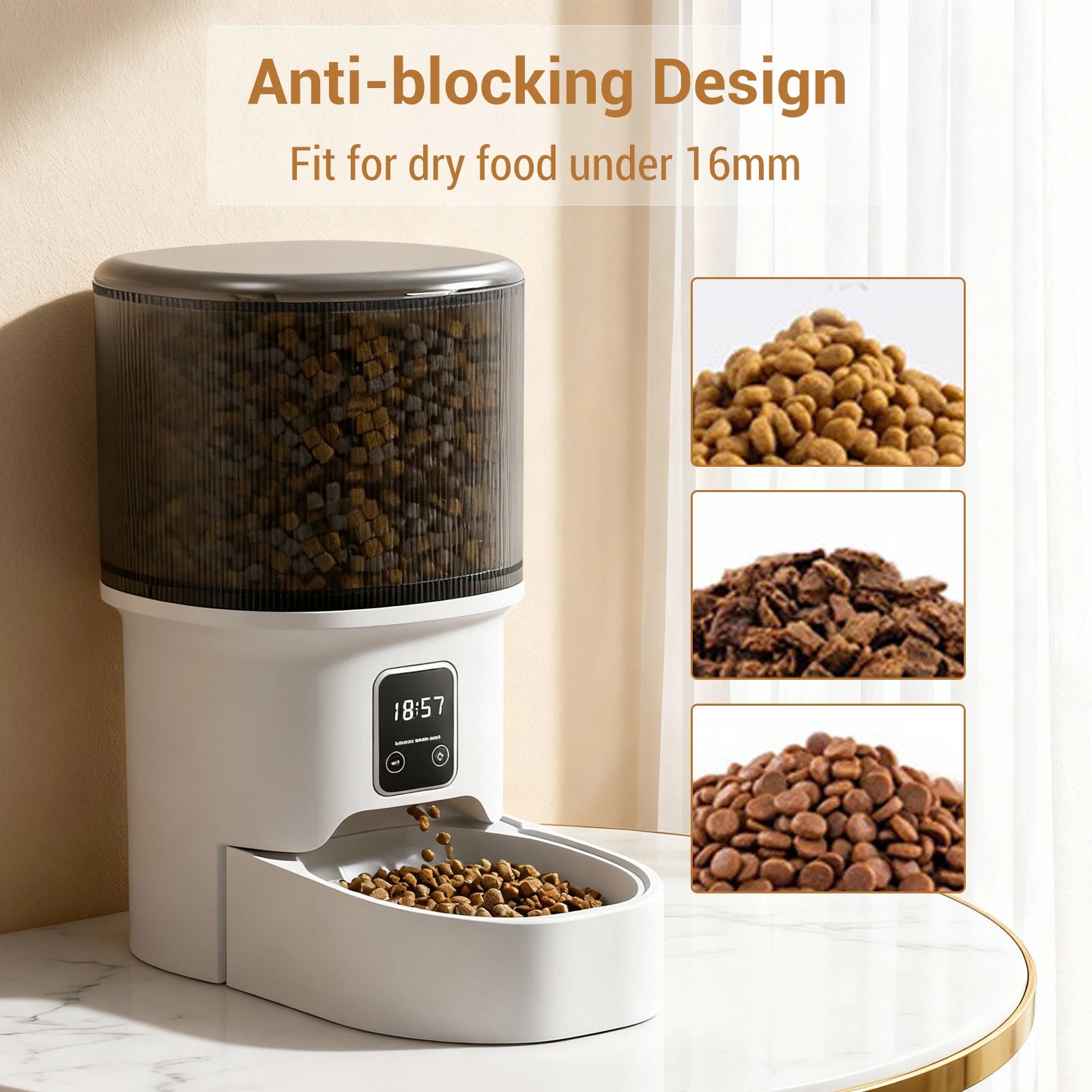 Automatic Pet Feeder with 6-Meal Portion Control product image 4