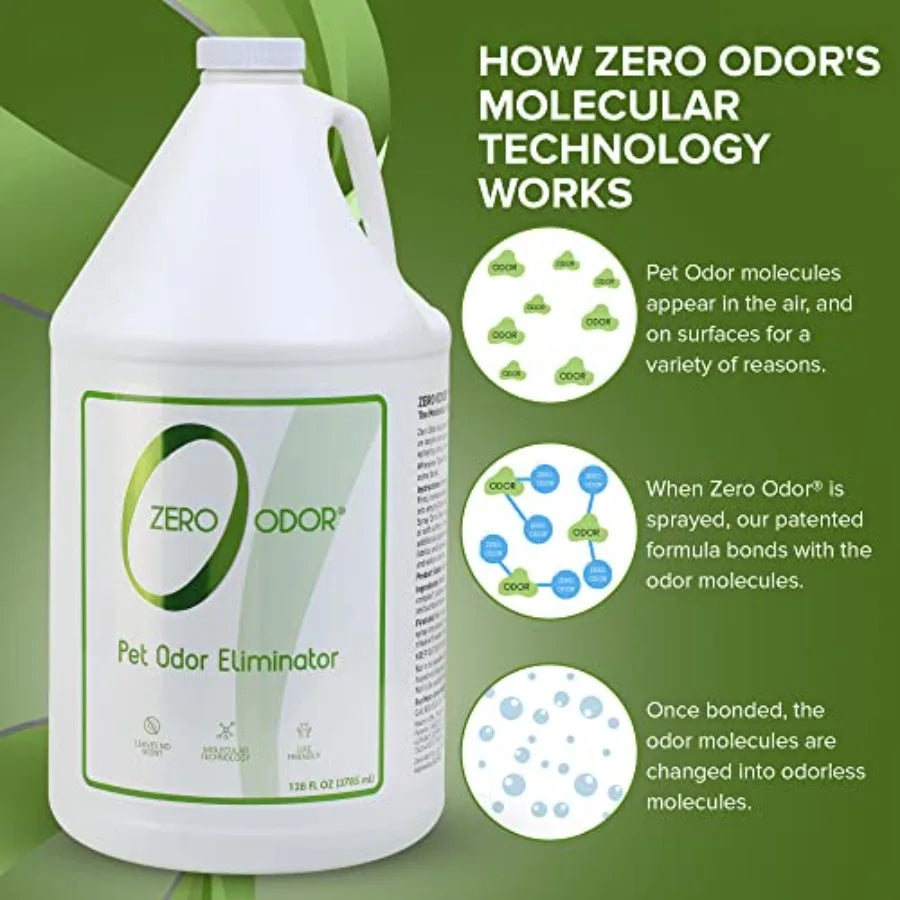 - Pet Odor Eliminator for strong odor Eliminate Air and Surface Odors Patented Molecular Techlogy Best For Carpet Furniture Bed