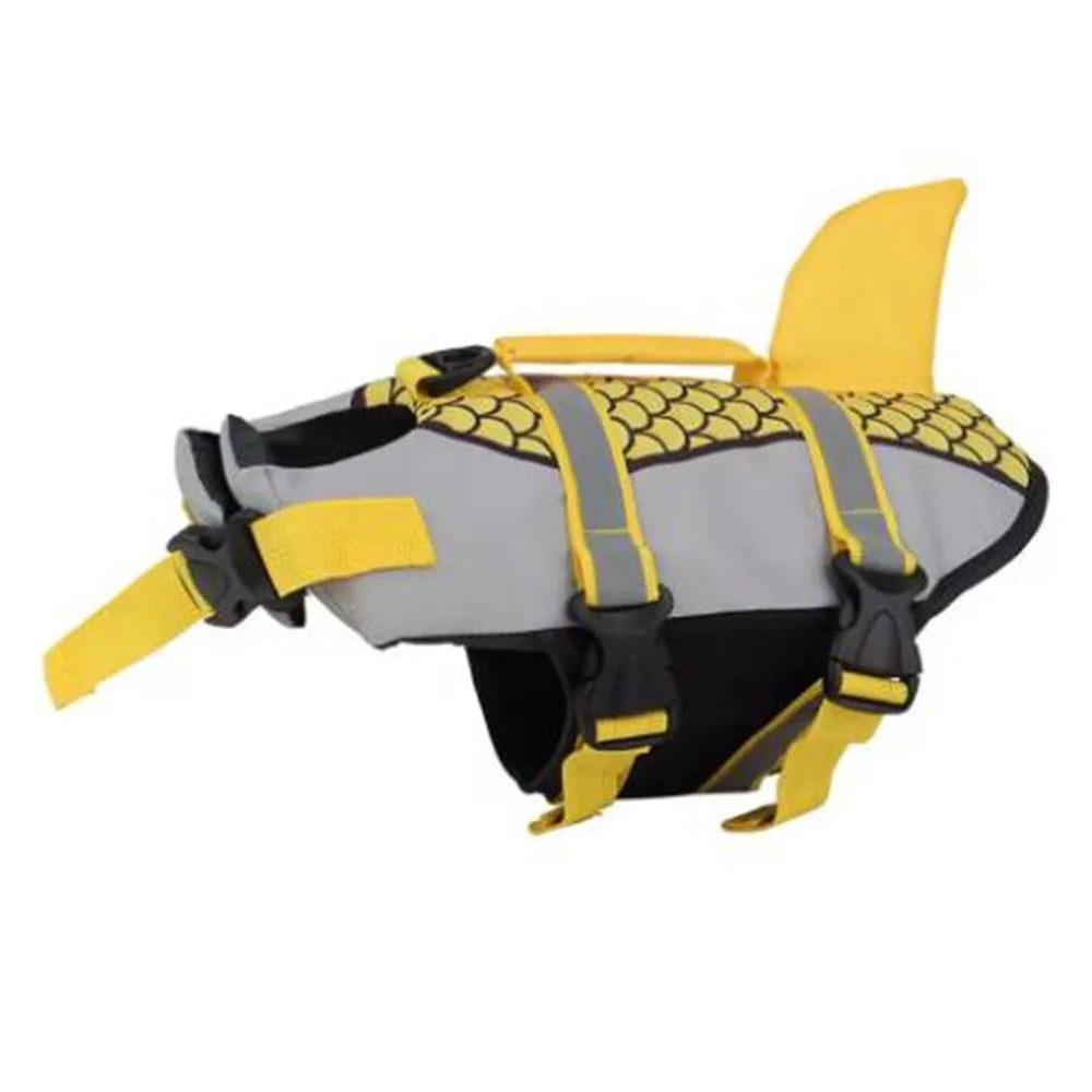 Reflective Shark Dog Life Jacket with Rescue Handle product image 9