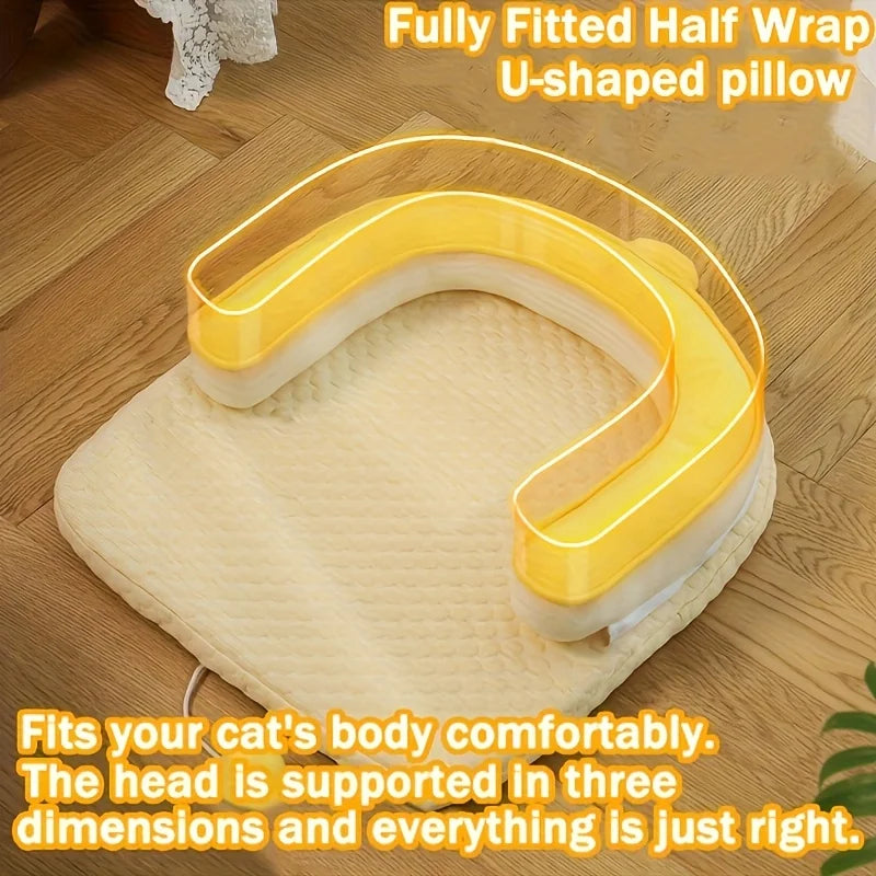 Summer Self-Cooling Ice Gel Pet Bed for Cats & Dogs