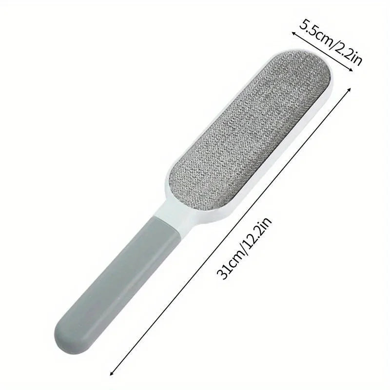 Double-Sided Electrostatic Pet Hair Remover Brush