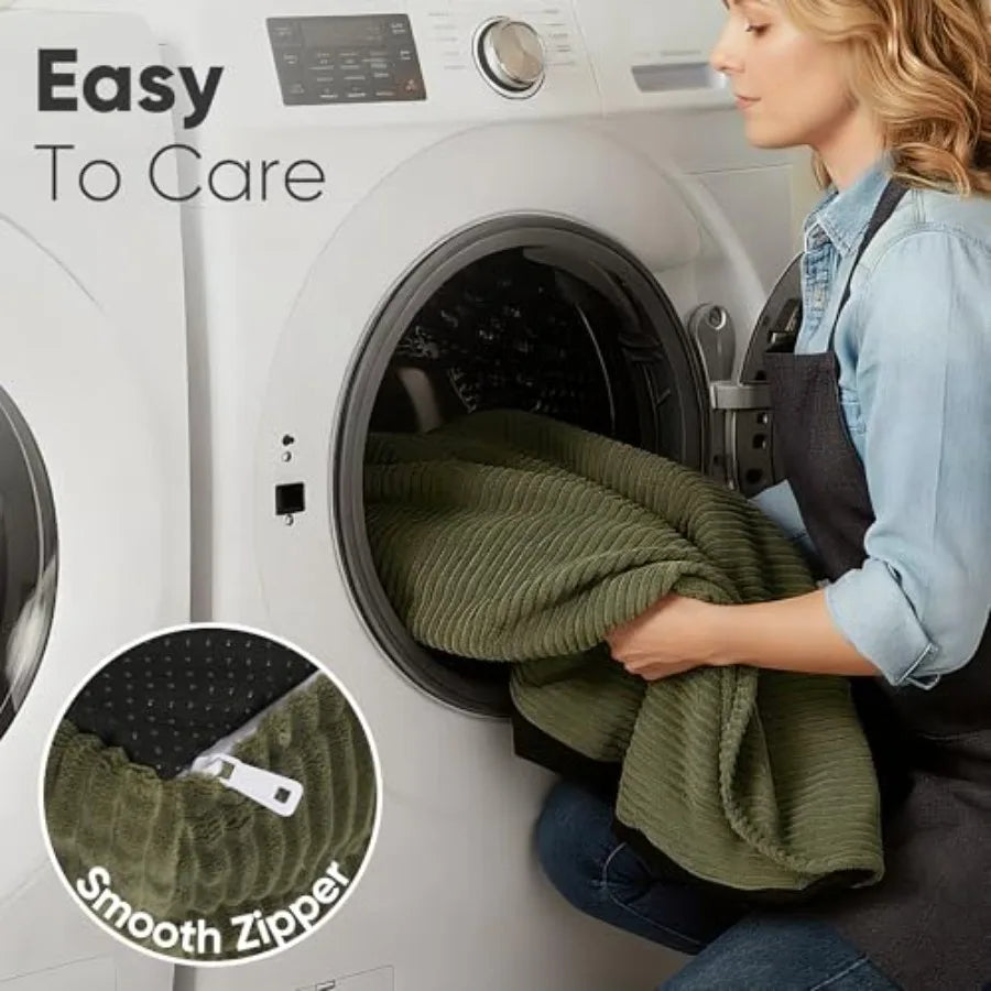 Dog Couch Bed Corduroy Cozy Cat Bed for Indoor Cats with Washable Cover 28in Waterproof Orthopedic Dog Beds Sofa for Small Dogs