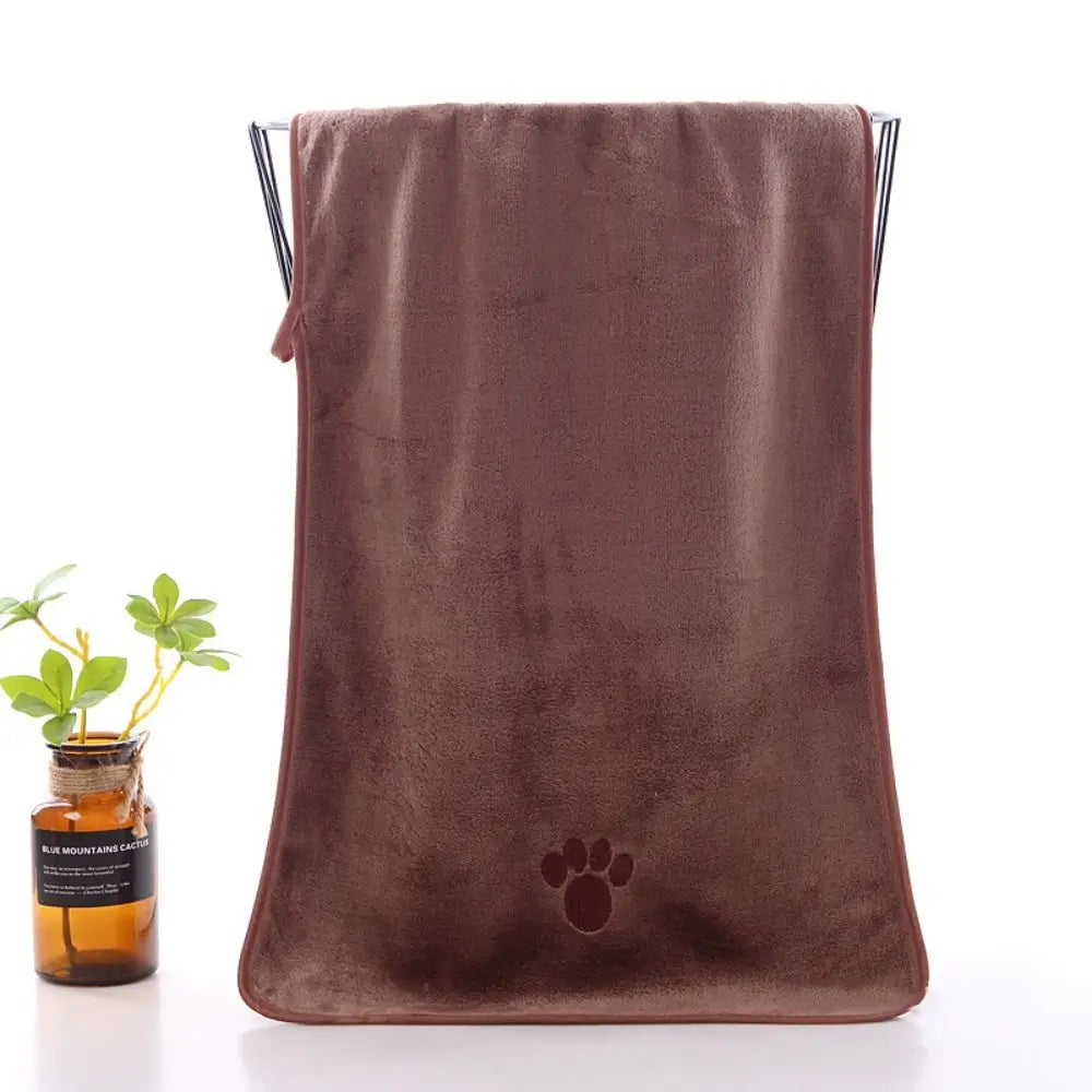 Breathable Microfiber Dog Towels Super Soft Highly Absorbent Pet Grooming Towel Thick Cat Bath Pet Cloth Drying Dogs