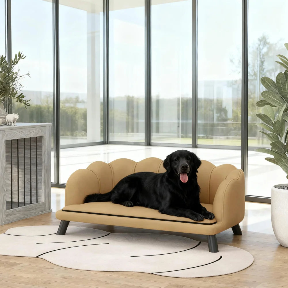 Ye Coffee Pearl Design Pet Sofa