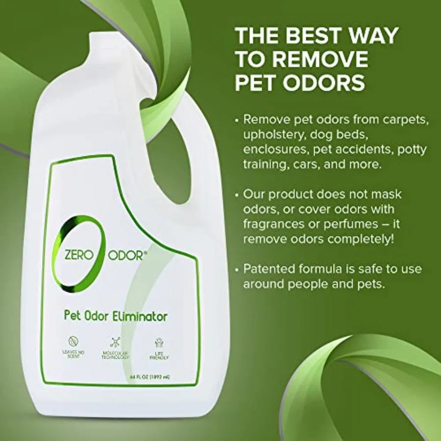 Pet Odor Eliminator for strong odor Eliminate Air and Surface Odors Patented Molecular Techlogy Best For Carpet Furniture Beds