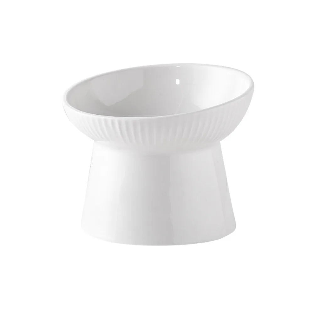 Slanted Elevated Ceramic Cat Bowl product image 7
