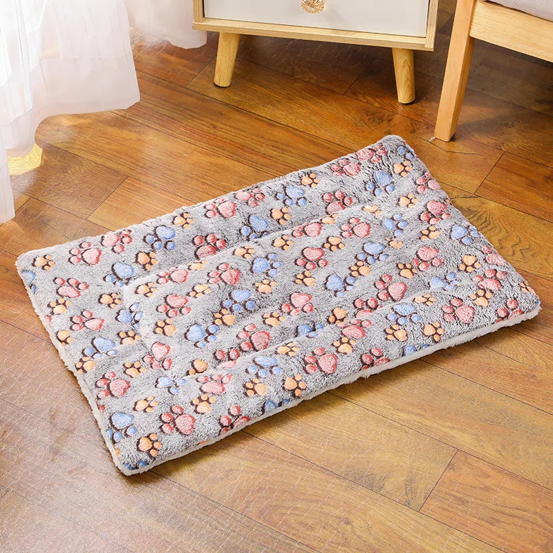 Thickened Warm Plush Sleeping Cushion for Cats & Small Dogs