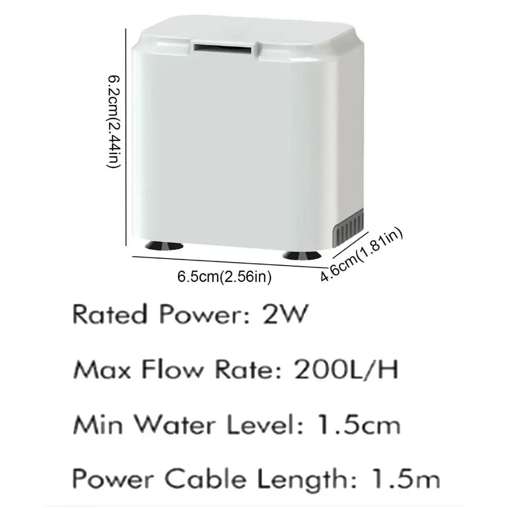 Mini Turtle Tank Filter Pump for Low Water Levels product image 6