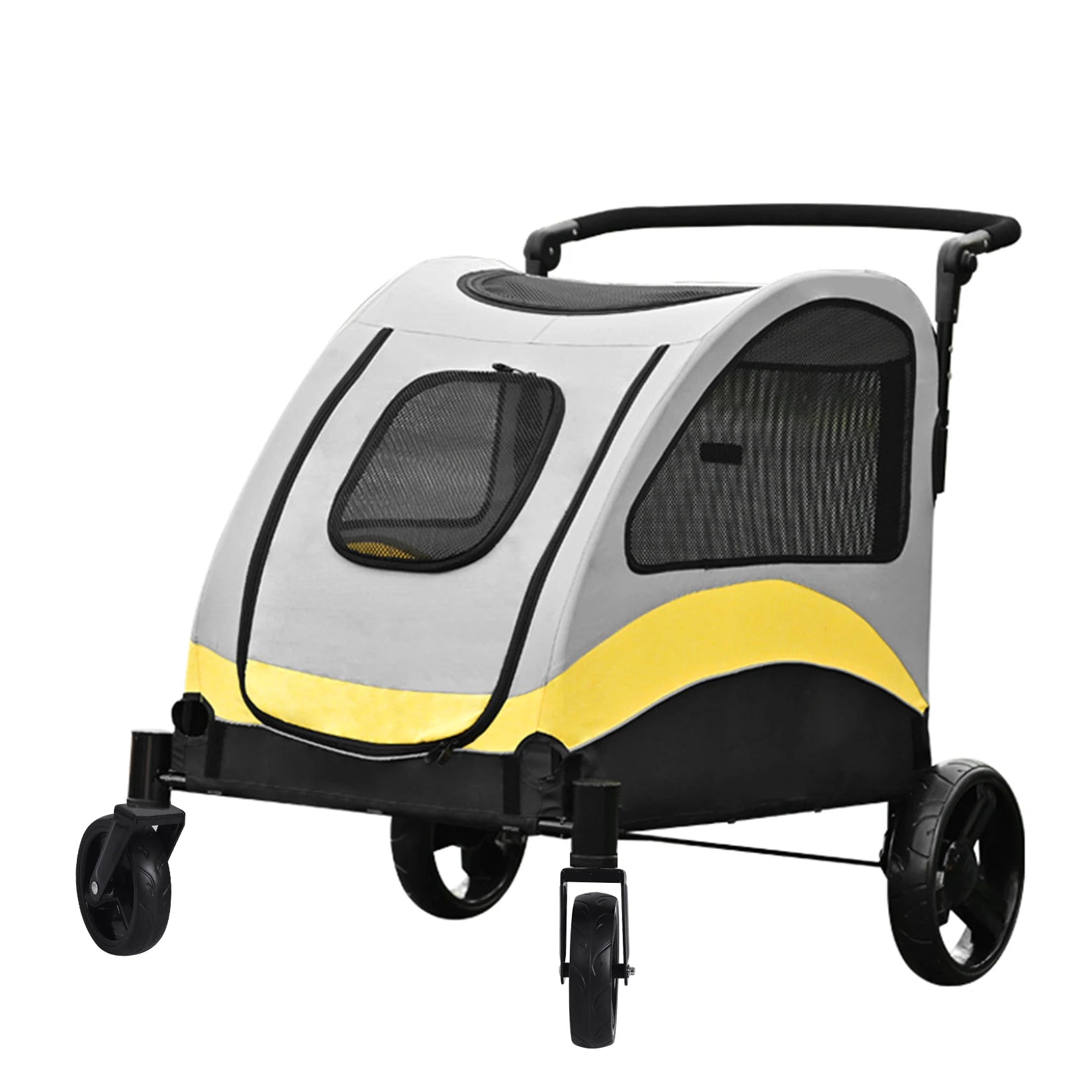 Foldable 4-Wheel Pet Stroller for Large Dogs and Cats product image 8